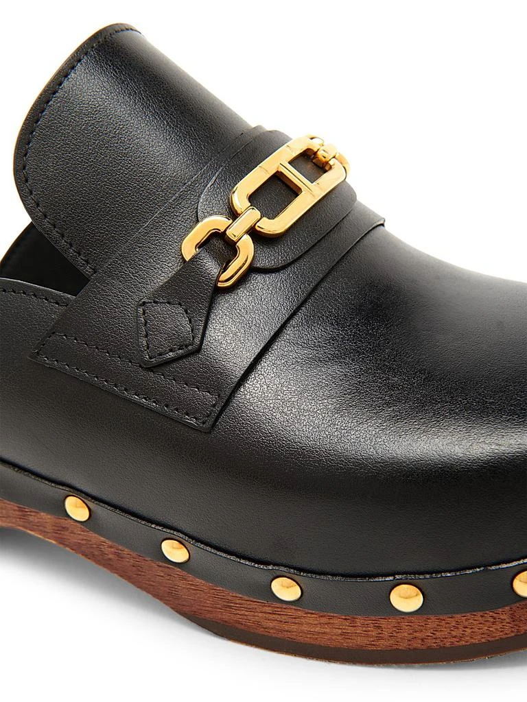 Tom Ford 40MM Leather Clogs 5
