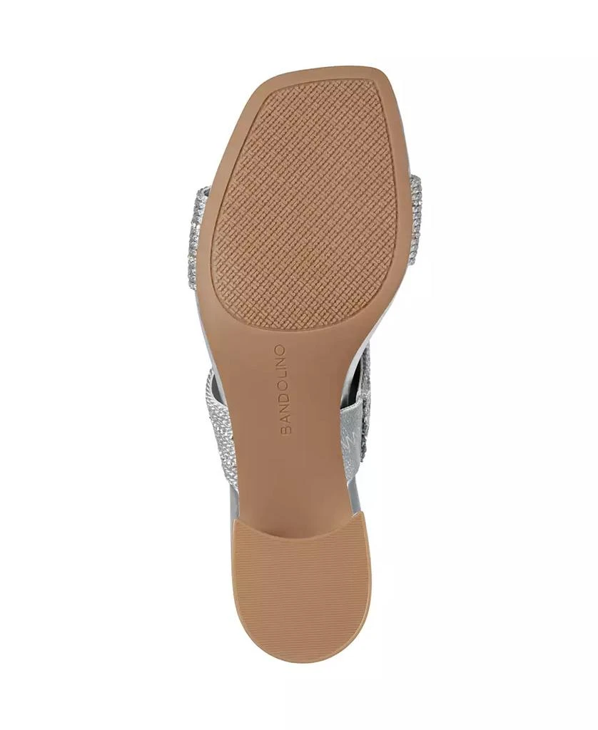 Bandolino Women
s Molane Embellished Block Heel Sandals 5