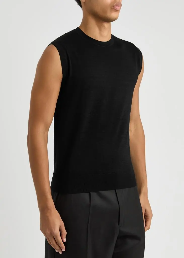 Dries Van Noten Mirror cotton vest 2