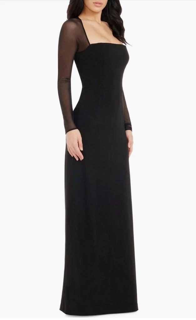 Dress The Population Dress The Population - Maxwell Square Neck Long Sleeve Gown 2