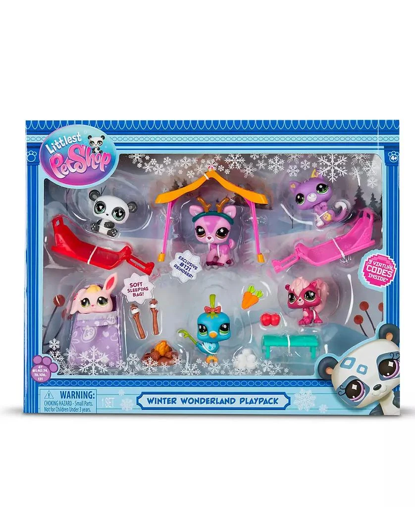 Littlest Pet Shop Winter Wonderland Playpack, Created For Macy's 6