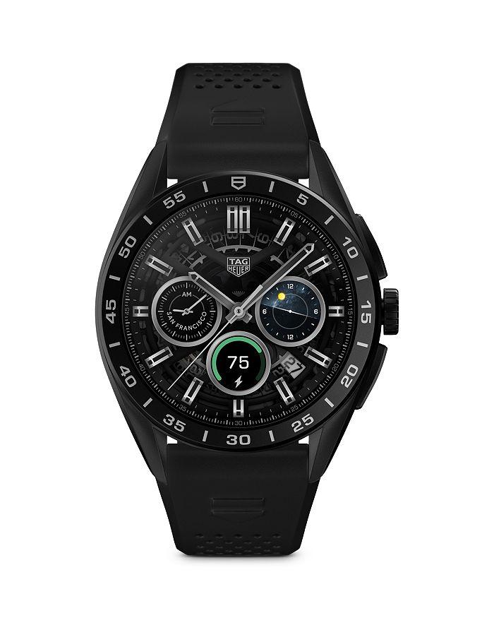 TAG Heuer Connected Calibre E4 Rubber Strap Smartwatch, 45mm