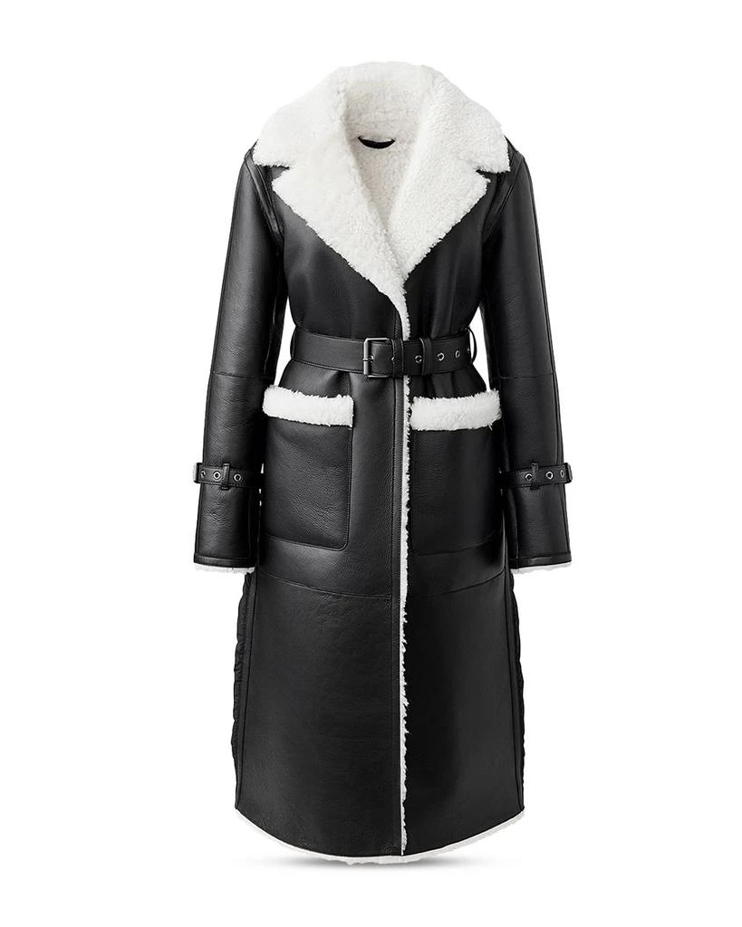 Mackage Sabreen Shearling Belted Down Coat 5