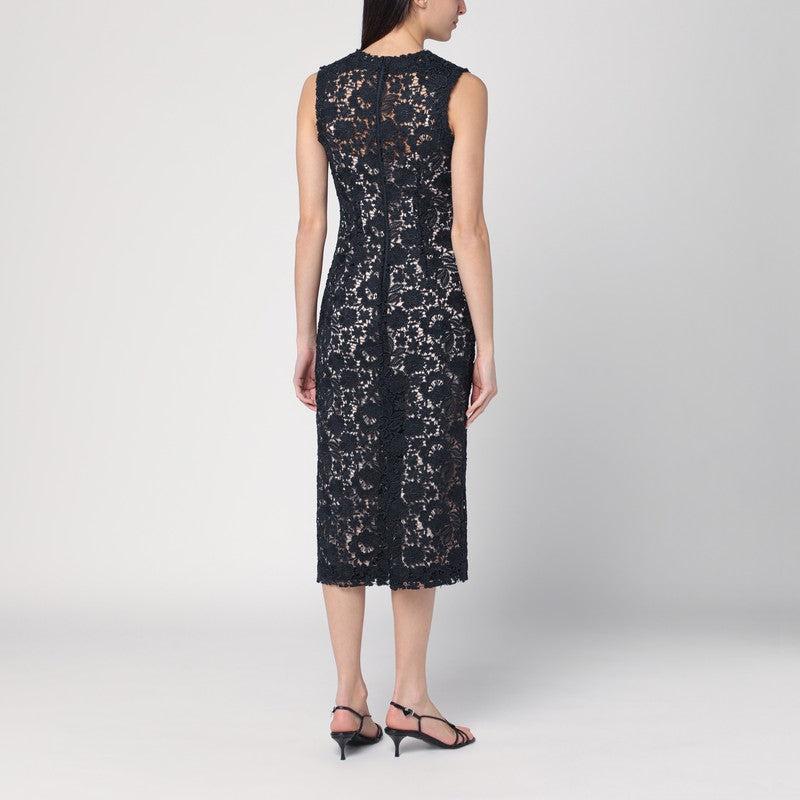 Parosh P.A.R.O.S.H. Women's blue Lace Midi Dress