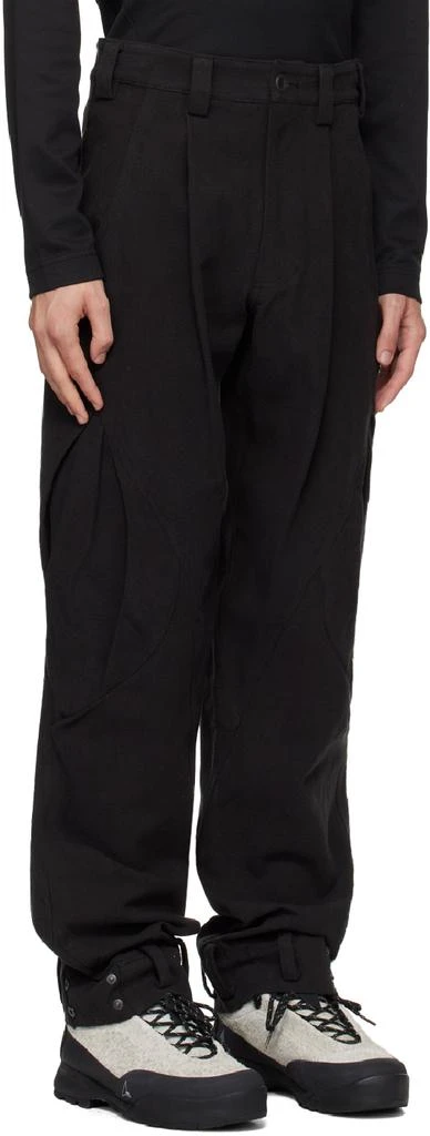 Hyein Seo Black Cotton Cargo Pants 2