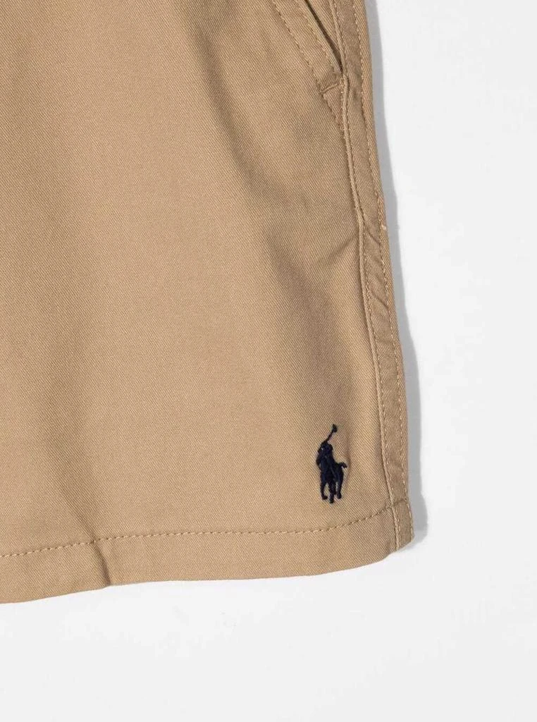 Ralph Lauren Beige Shorts With Pockets In Stretch Cotton Boy 3