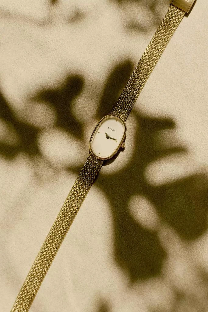 BREDA BREDA Jane Tethered Mesh Bracelet Seiko Quartz 18MM Watch 5