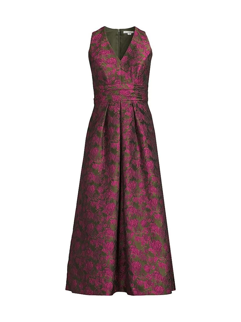 high fashion maxi dresses Tiered Floral Ruffle Maxi Dress for Women – Glik's