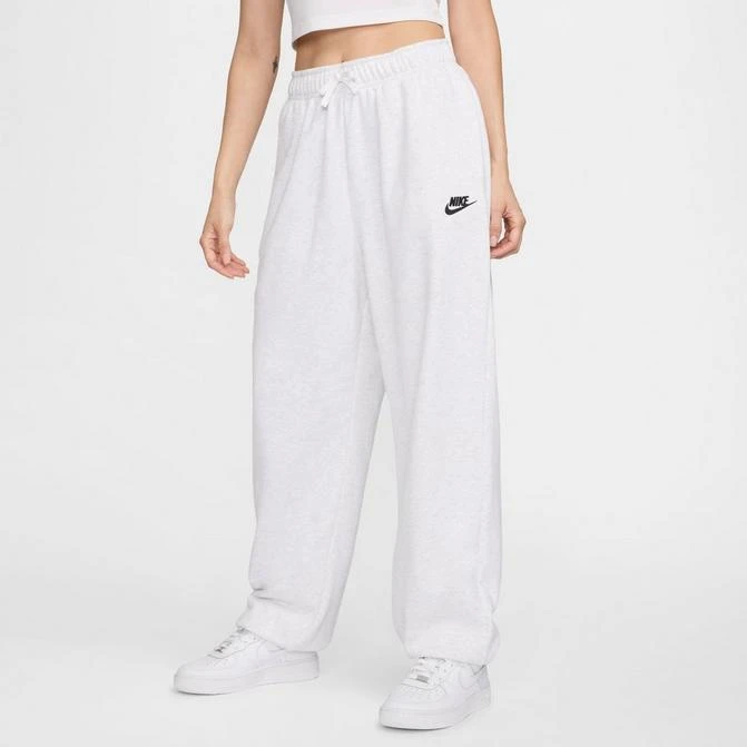NIKE Women's Nike Sportswear Club Fleece Mid-Rise Oversized Sweatpants 1