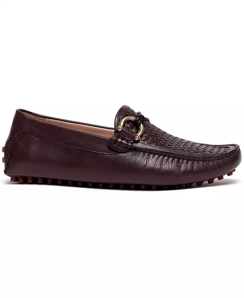 CARLOS by Carlos Santana Men's Malone Interweave Leather Slip-On Driving Loafers