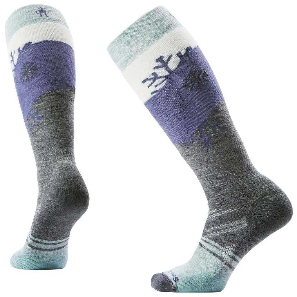 SmartWool Smartwool Ski Full Cushion Snowpocalypse Pattern Over The Calf Sock - Women's 1