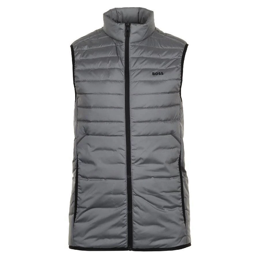 Hugo Boss Quilted Logo-Print Padded Vest 1