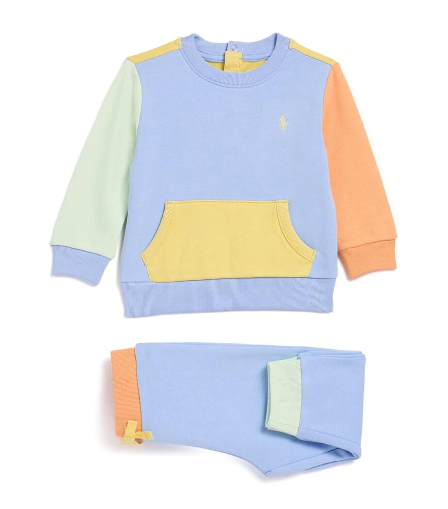 Ralph Lauren Cotton-Blend Sweater and Sweatpants Set (3-24 Months) 1