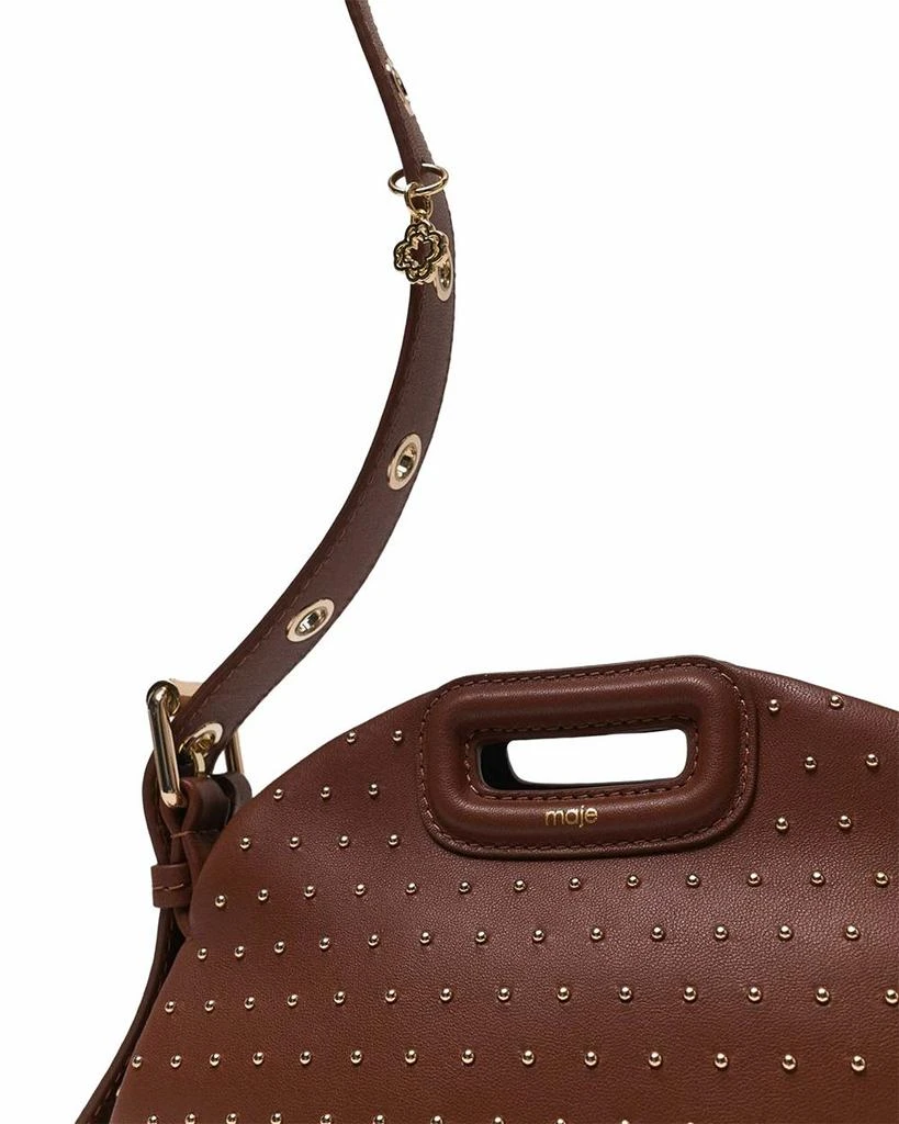 Maje Miss M Mini Leather Studded Bag 4