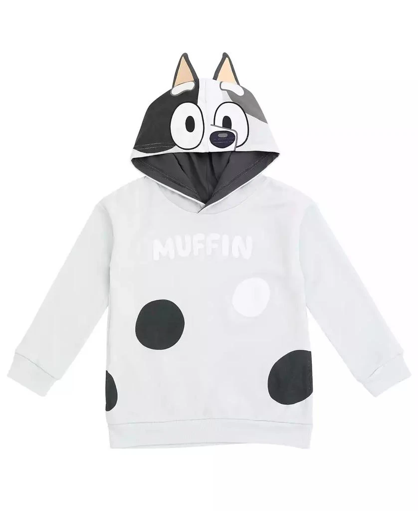 Bluey Toddler Boys Bingo Dad Mom Fleece Matching Family Cosplay Pullover Hoodie to 2