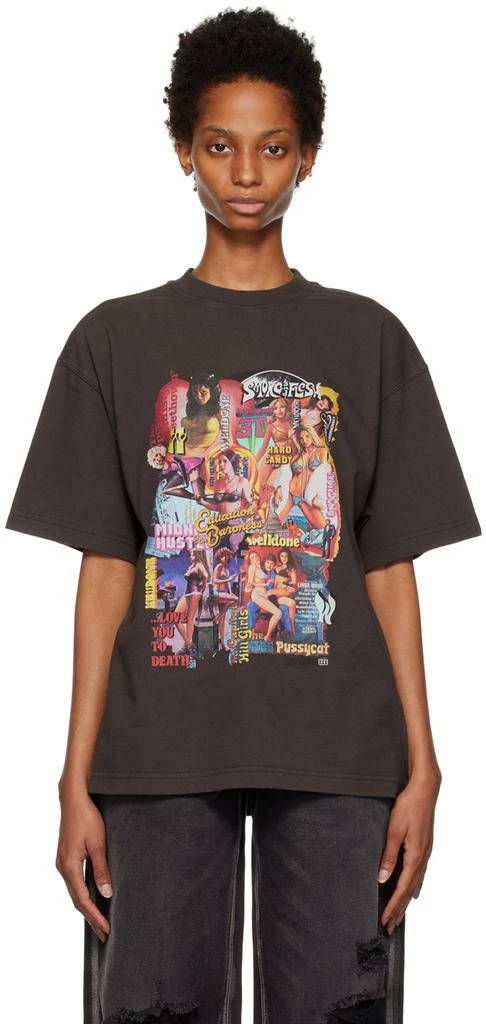 We11done Gray New Movie T-Shirt 1