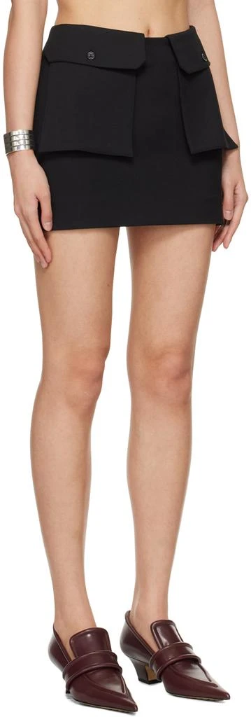 Beaufille Black Zeigler Miniskirt 2