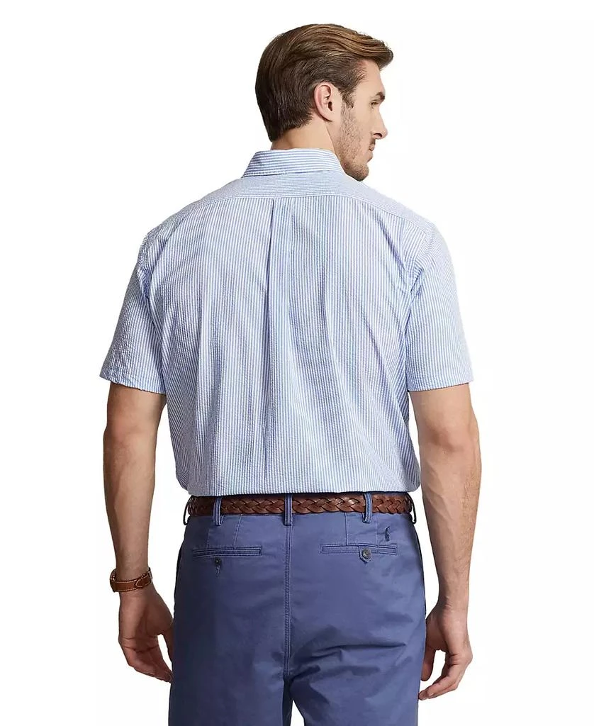 Ralph Lauren Men's Big & Tall Seersucker Shirt 4