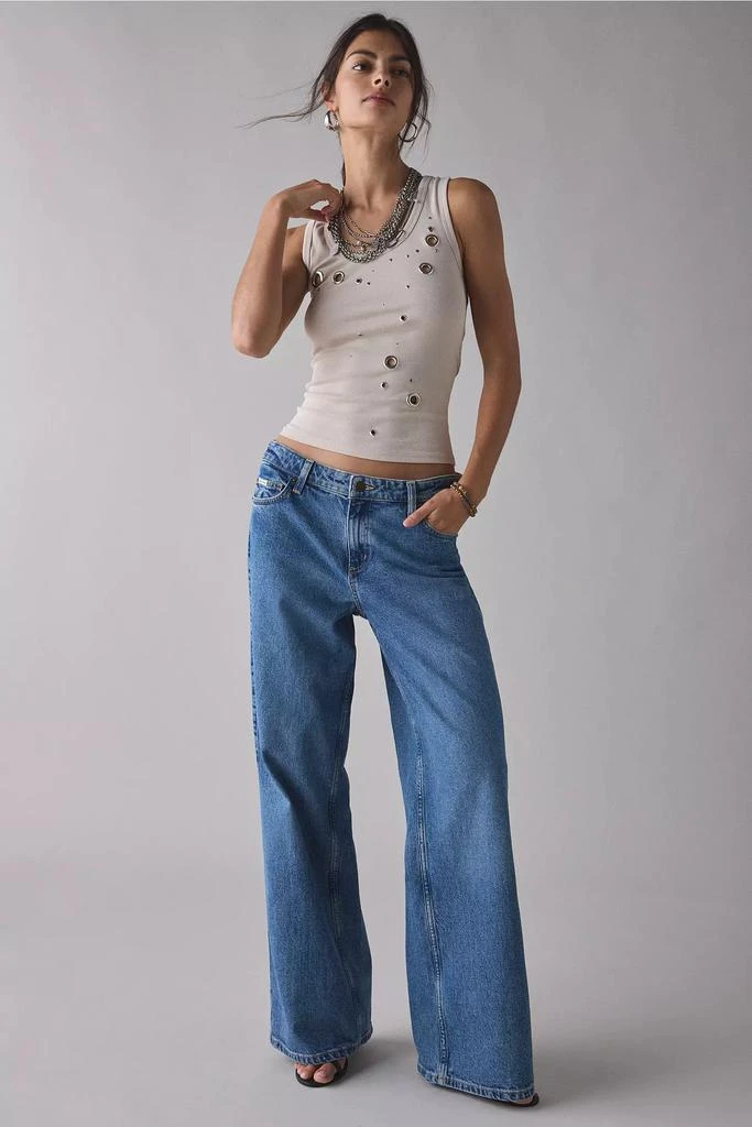Jaded London Jaded London Eyelet Studded Cutout Vest Top 3