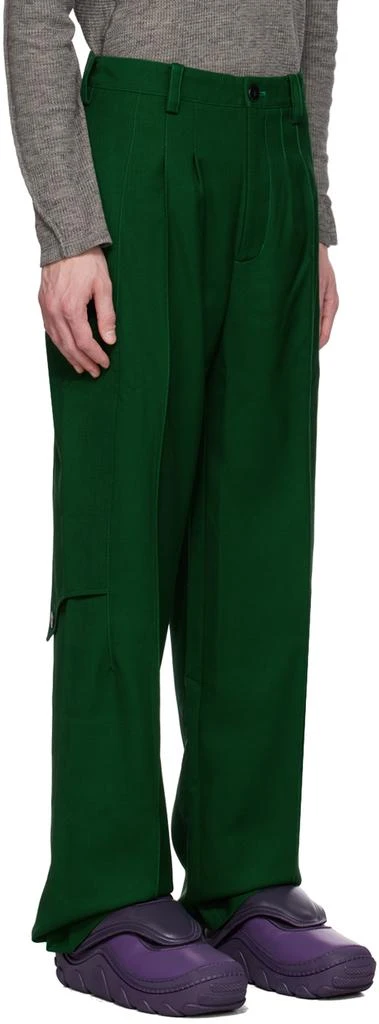 Kiko Kostadinov Green Megara Trousers 2