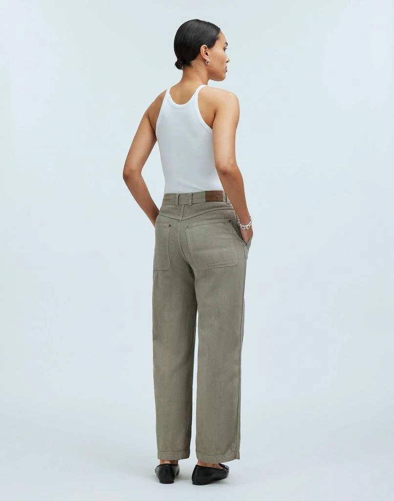 Madewell Madewell x MN Dye Studio Perfect Vintage Wide-Leg Carpenter Jean 4