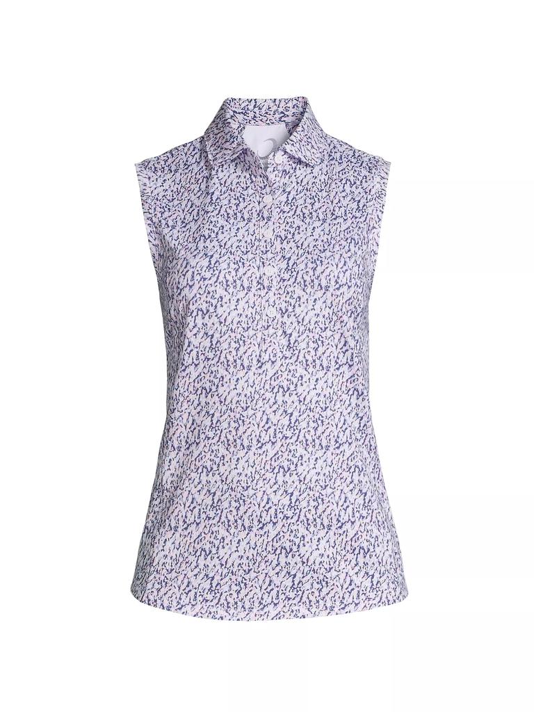 Zero Restriction Tae Sleeveless Polo Top