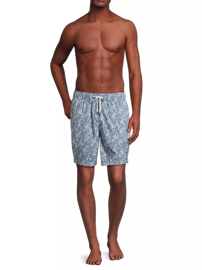 Onia Charles 7-Inch Floral Swim Trunks 2