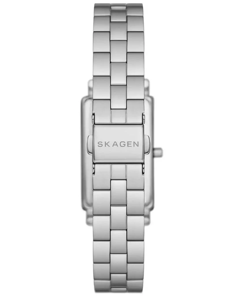 Skagen Women's Hagen Three Hand Silver-Tone Stainless Steel Watch 22mm 4