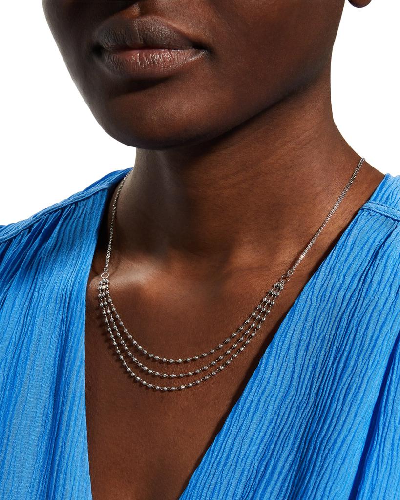 Platinum Born Platinum Saturn Necklace