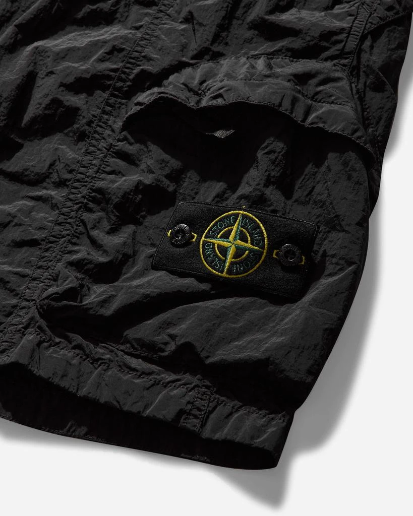 Stone Island Men's Nylon Metal Cargo Shorts Black 3