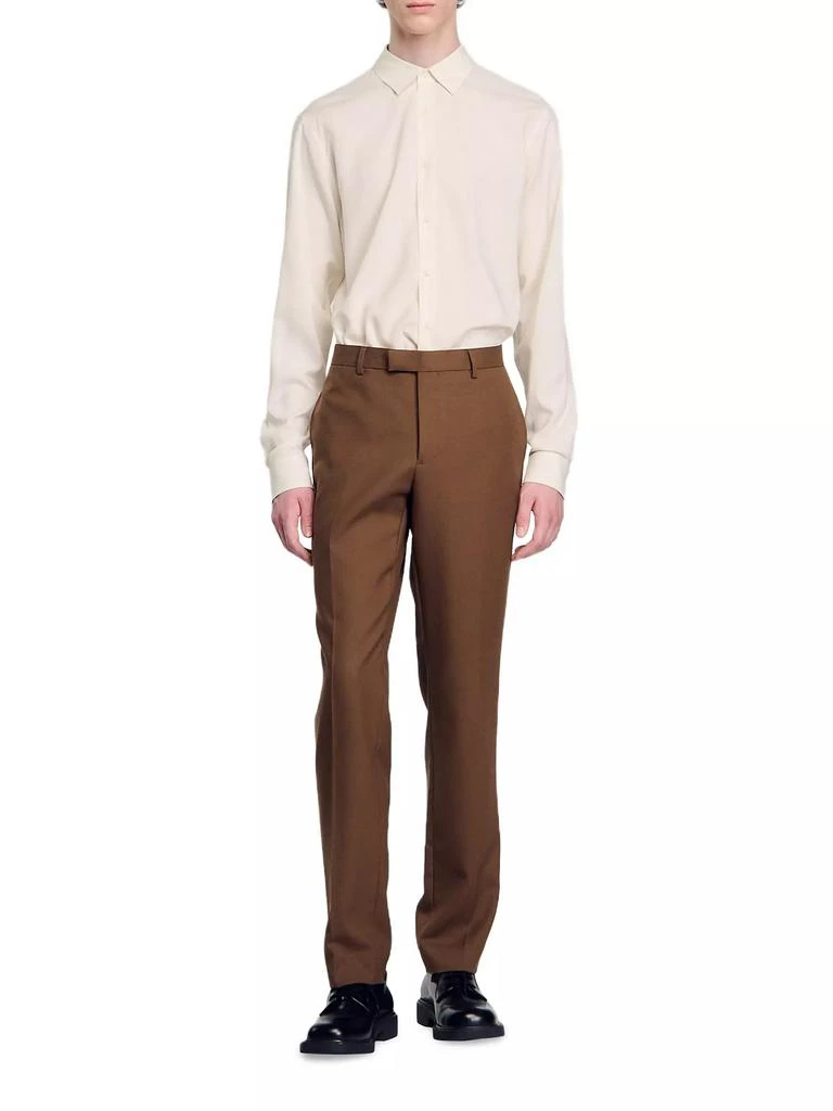 Sandro Wool Suit Trousers 6