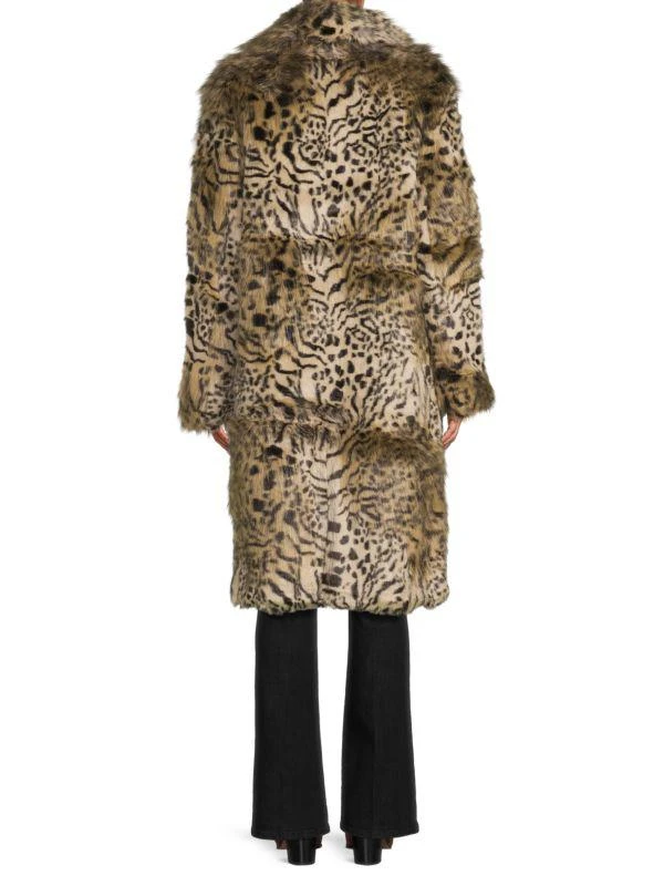 Unreal Fur Tiger Print Faux Fur Coat 2