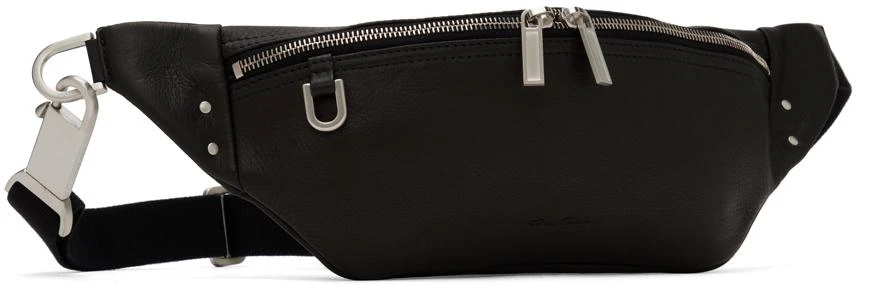 Rick Owens Black Porterville Geo Bumbag Pouch 2