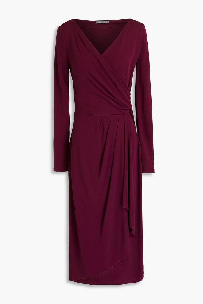 ワンピース A FERRETTI Sangallo dress Alberta Ferretti Cotton Blend Sangallo Lace Long Dress