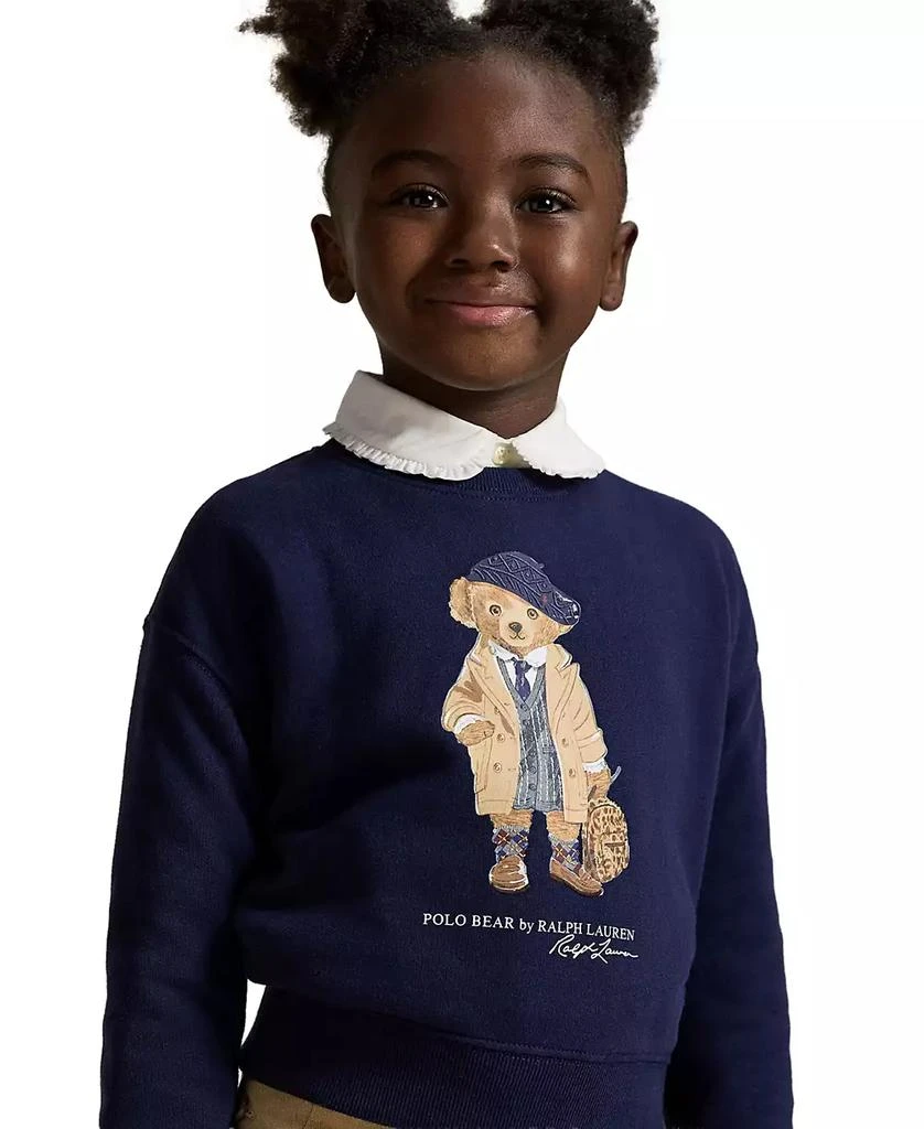 Ralph Lauren Girls
 2T-6X Crewneck Boxy Sweatshirt 3