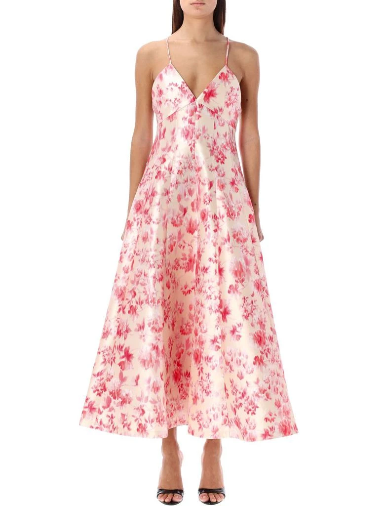 PHILOSOPHY di LORENZO SERAFINI Philosophy Di Lorenzo Serafini Floral-Printed Sleeveless Dress 1