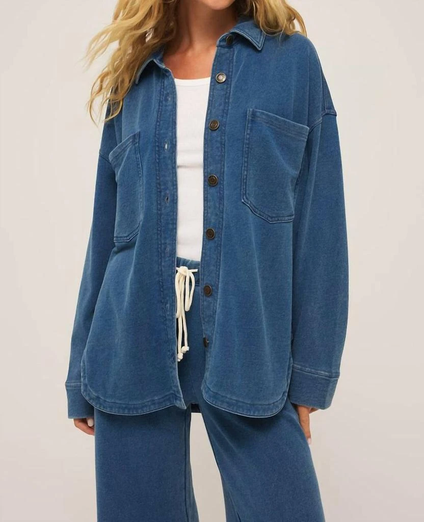 Z Supply Z Supply - All Day Knit Denim Jacket 2