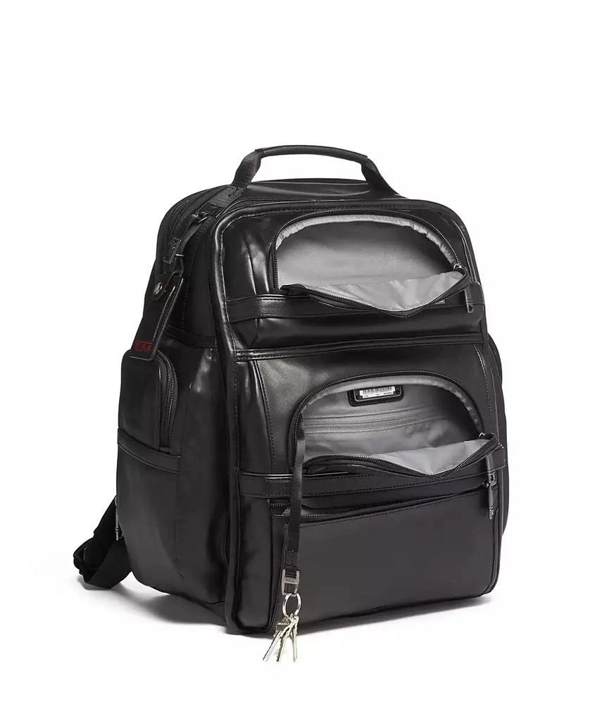Tumi Alpha 3 Leather Brief Backack 2