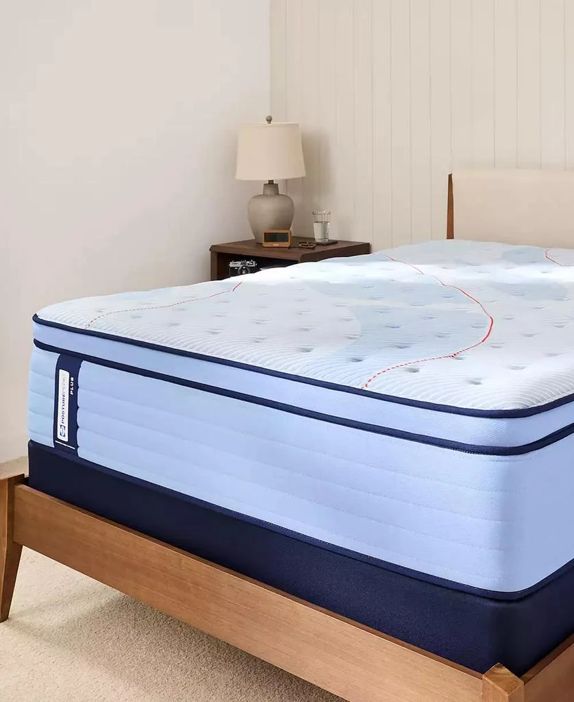Sealy Posturepedic Kersall 15" Medium Euro Pillowtop Mattress - 1