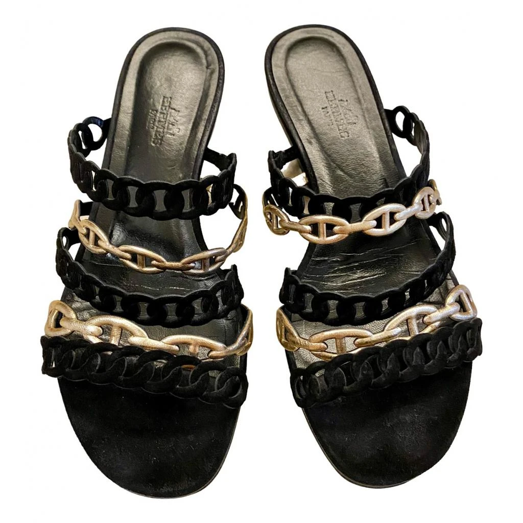 Hermes Hermès Rivage leather sandal 1