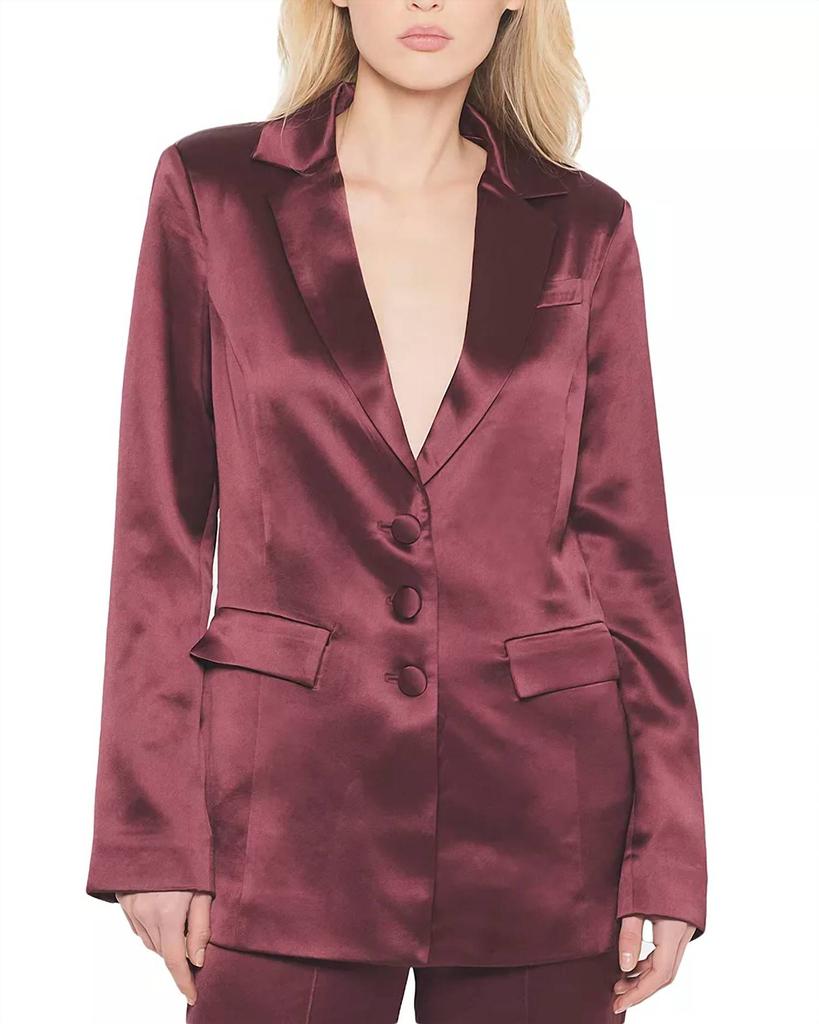 AS by DF As By Df - Collins Satin Boyfriend Blazer