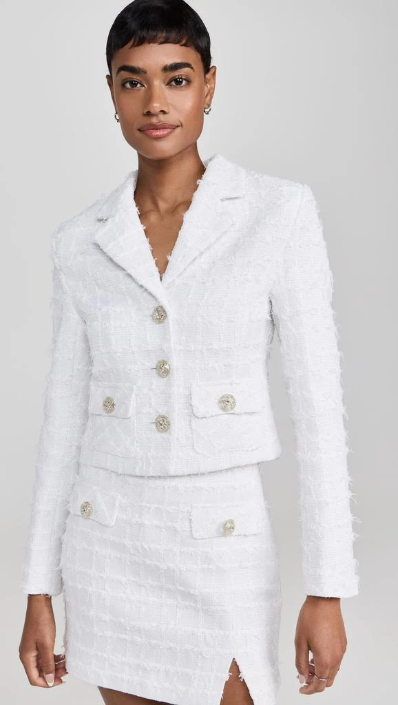Endless Rose Tweed Short Jacket 1