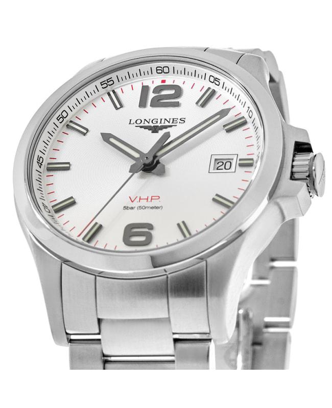 Longines Longines Conquest V.H.P. 43mm Silver Dial Steel  Men's Watch L3.726.4.76.6