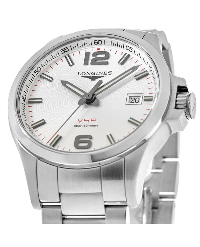Longines Longines Conquest V.H.P. 43mm Silver Dial Steel  Men's Watch L3.726.4.76.6 2