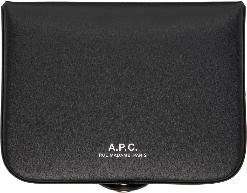 A.P.C. Black Josh Wallet