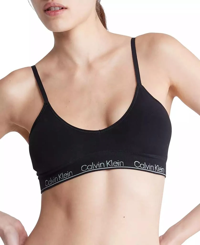 Calvin Klein Modern Seamless Naturals Lightly Lined Triangle Bralette QF7093 3