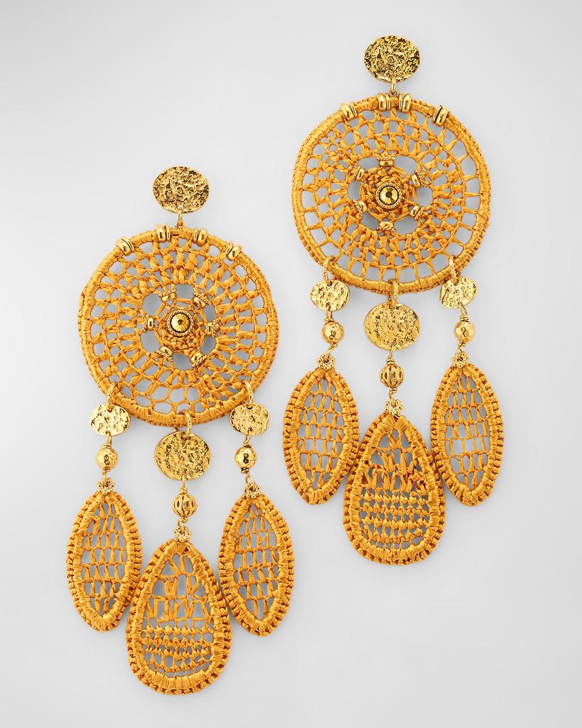 GAS Bijoux Fanfaria Chandelier Drop Earrings