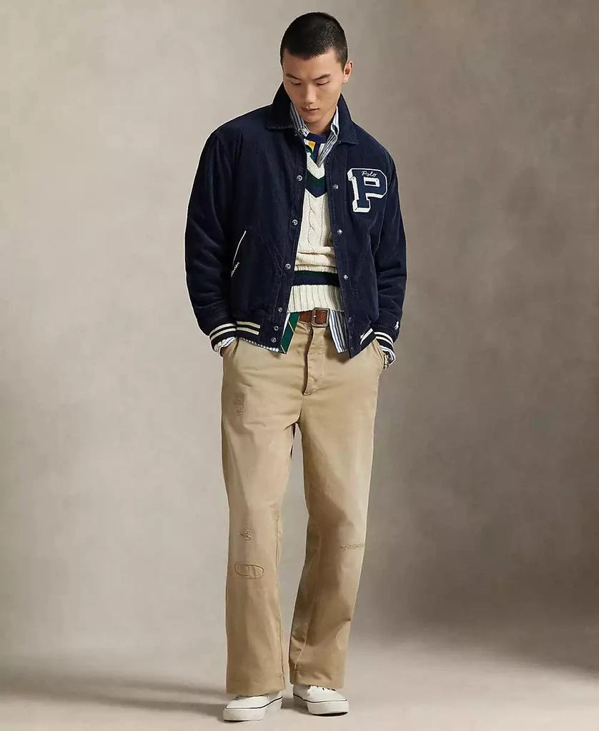 Ralph Lauren Men's Corduroy Letterman Jacket 2