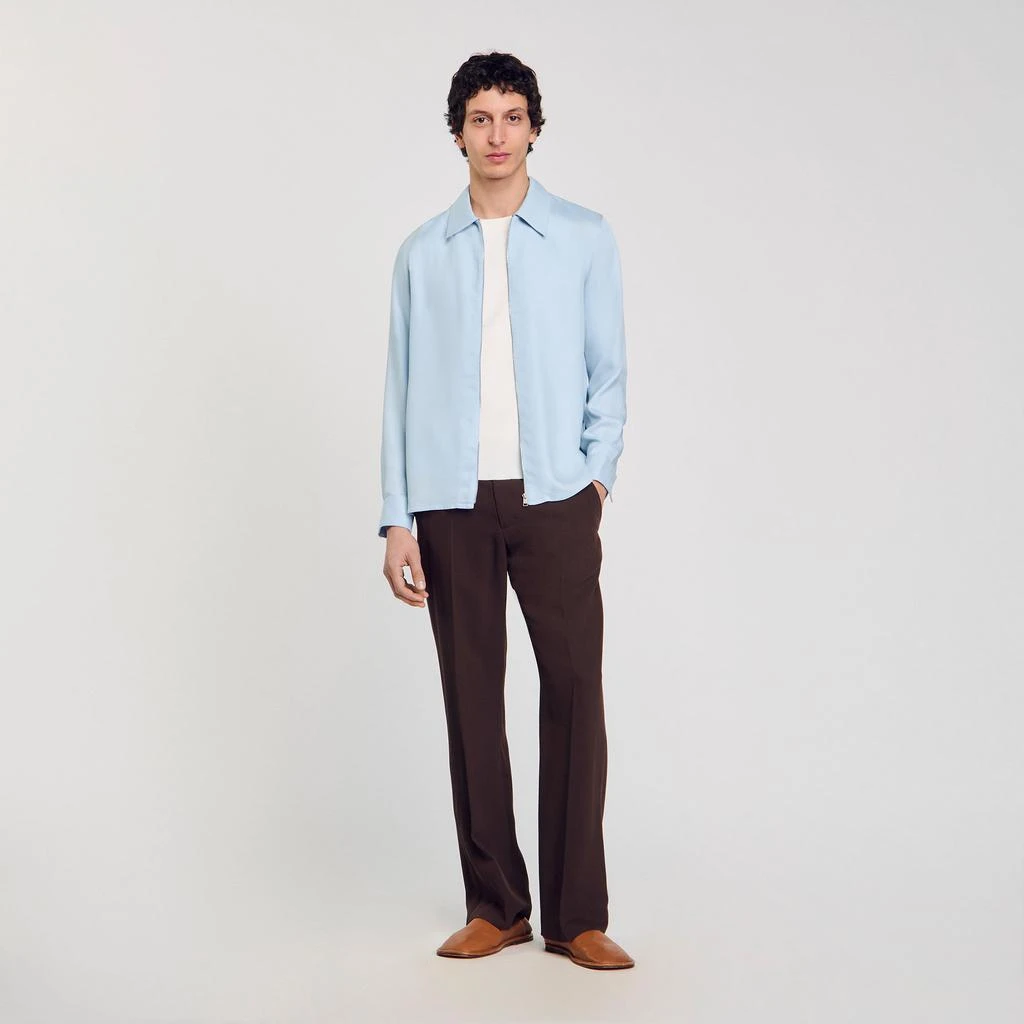 Sandro Zip-up shirt 1