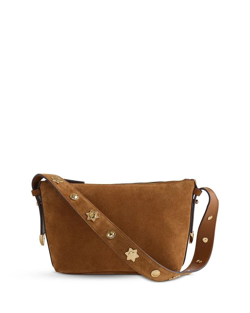 Madewell Sun Medallion Suede Shoulder Bag 1